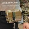 4Pcs Multifunction Tactical Hanging Buckles Nylon Webbing Belt Triangle Buckle Climbing Tool Accessory Carabiner Keychain.