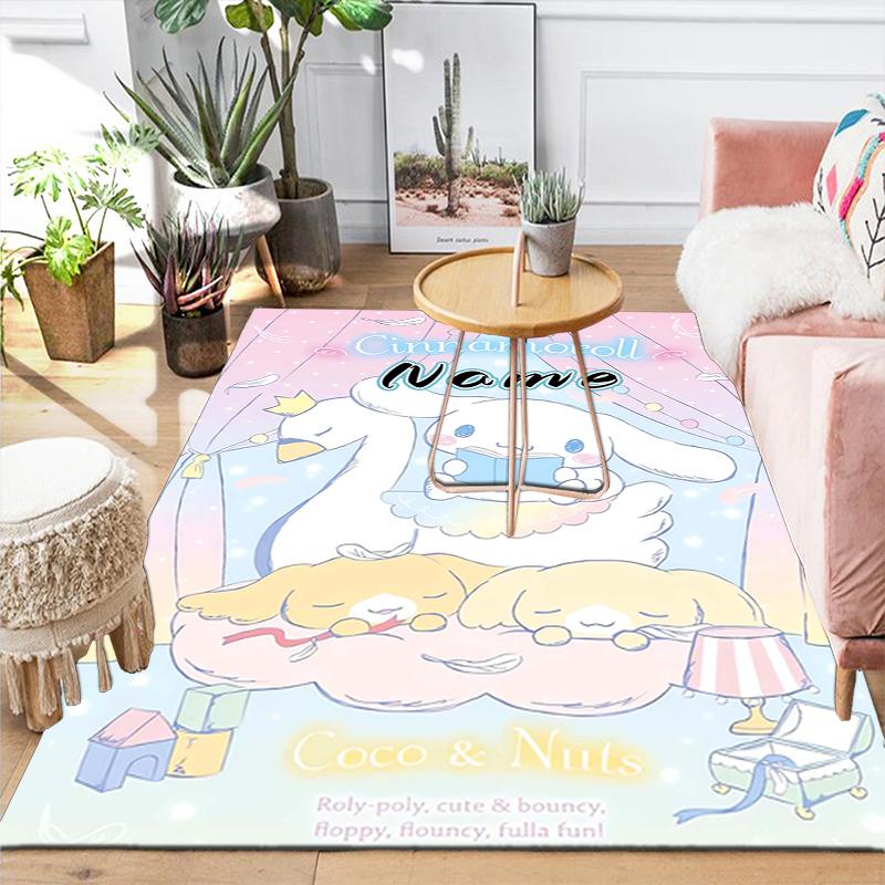 Custom 1Pc Pochacco'S Sweet Ice Cream Adventure Rug Office Carpet Indoor Outdoor Entrance Doormat Nonslip Soft And Comfortable Living Room D2915309