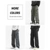 Wassup Sohot Men's American Style Zipper Pocket Cargo Pants