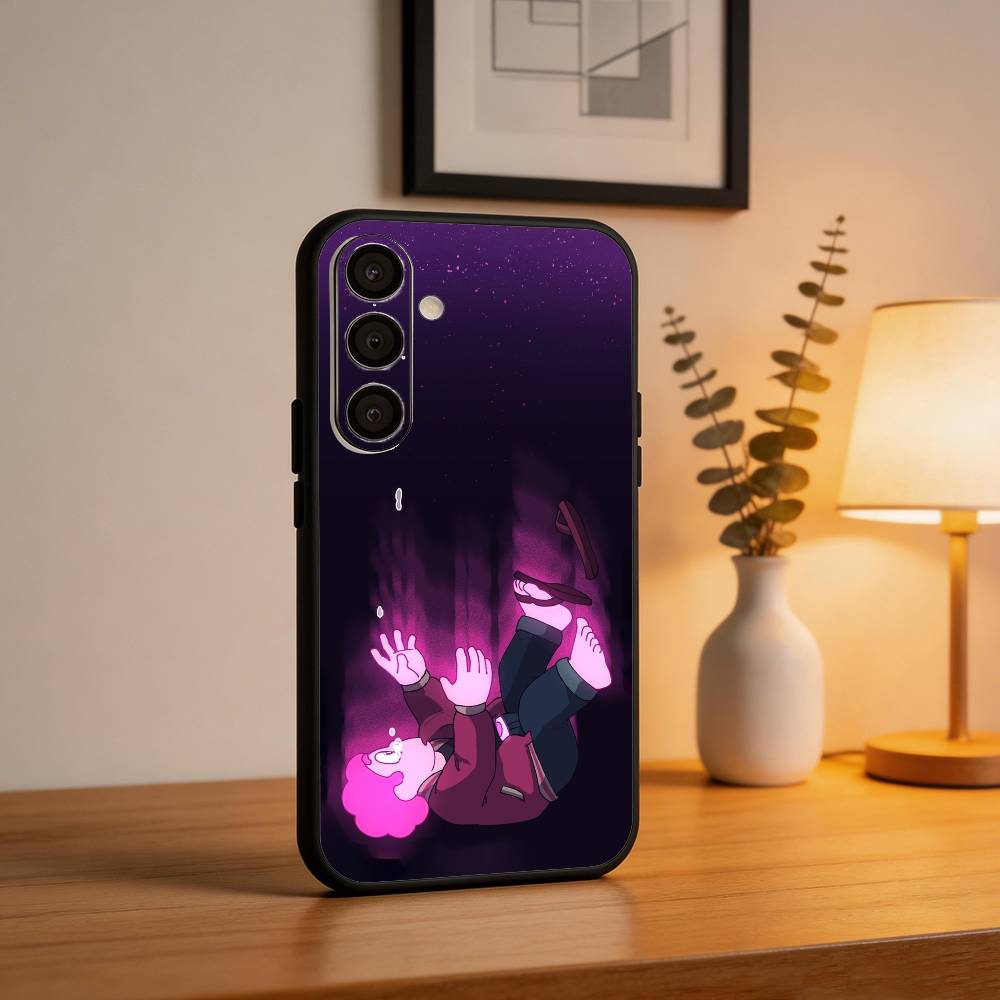 Cartoon S-Steven U-Universe Anime Phone Case For Samsung A73,A21s,A22,A31,A32,A52,A53,A71,A80,Soft Black Shell Samsung a13 5g