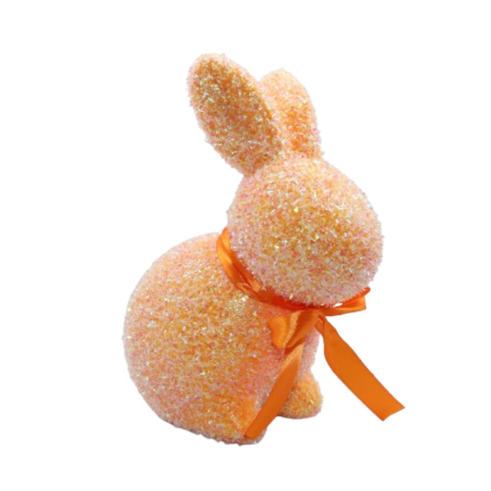 Colorful Rabbit Easter Figurine Simulation Bunny Cartoon Bunny Figurine  Easter Party