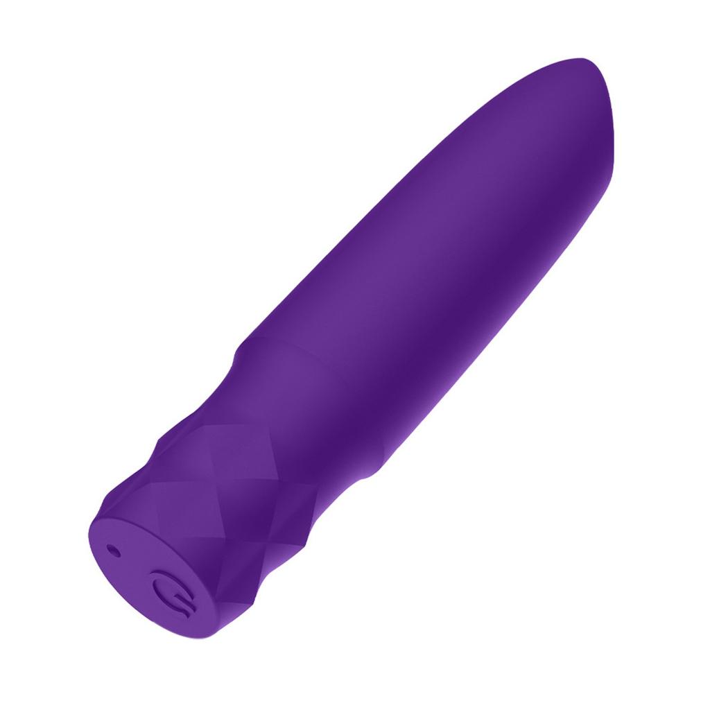 Mini Silicone Vibrator Bullet Personal Massager Compact Waterproof Rechargeable Small Size Quiet Motor