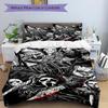3pcs Horror Characters Duvet Cover Set, 1 Duvet Cover + 2 Pillowcases (No Insert), High-Definition Print, Home & Dorm Set Yy251208048