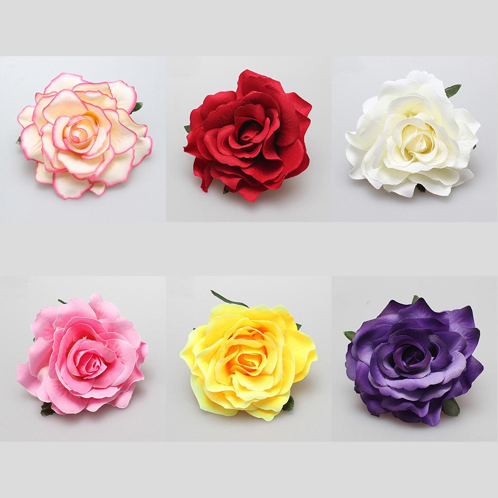 Rose Flower Wedding Bridal/Bridesmaid Hairpin Brooch Accessories Hair Clip