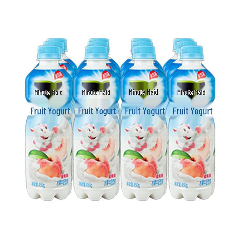 Minute Maid Peach Fruit & Milk Beverage 15 x 450g