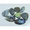250Cts. Natural Labradorite Carving Mix Cabochon Loose Gemstone 08Pcs Lot LL-1128