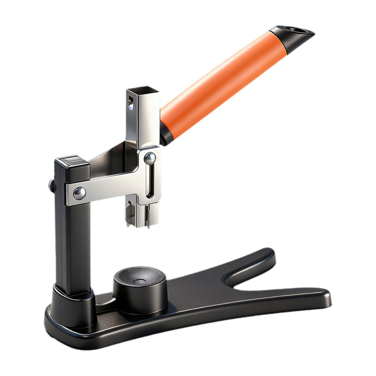 Creative Kitchen Gadget Chestnut Opener Multifunction Shelling Device Non Slip Nutcracker for Useful Kitchen Tools чёрный