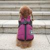 Adjustable Dog Harness Vest With Leash Attachment Small Medium Dogs Winter Fall Use