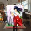 Inuyasha Plush Blanket Soft Comfortable All Seasons blanket Sofa Office Naps blanket Outdoor Travel throw Perfect Gift
