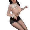 Sex Underwear Secretary Sexy Transparent Uniform Hip Wrap Suit Cosplay Free Business Wear