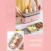 Quick Heating Electric Heating Lunch Box Large Capacity Portable Insulated Lunchbox  Office Use