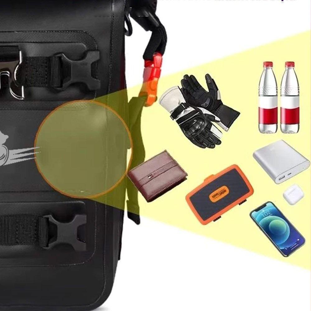 Waterproof Motorcycle Bumper Bag PVC Protective Bar Side Bag  Motorcycle Accessories