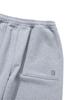COVERNAT C Logo Sweat Wide Jogger Pants Melange Grey