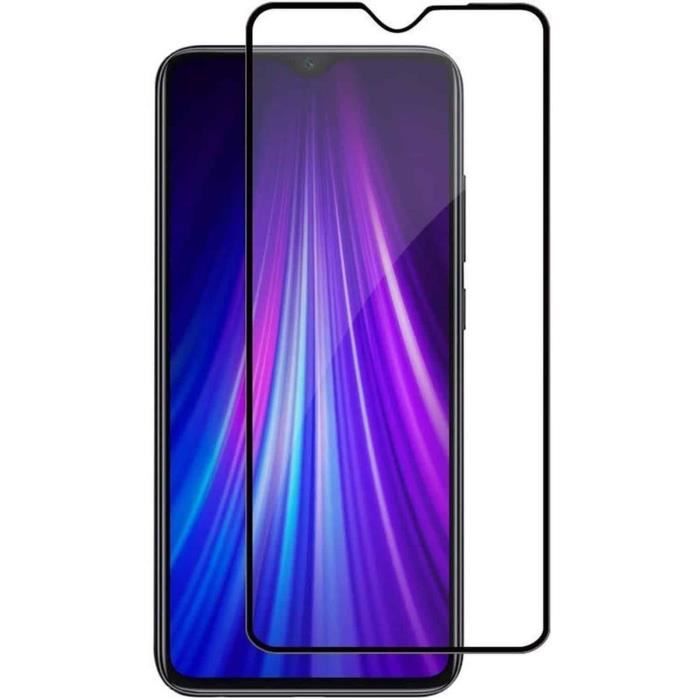 Protecteur d'écran - Xiaomi - Redmi Note 8 Pro - Verre trempé 3D - Protection complète - Résistant aux rayures