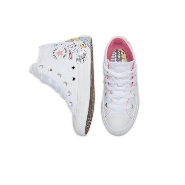 Converse All Star Comfortable High-Top Canvas Shoes Kids Sneakers 367382C