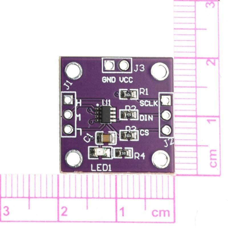 TPL0501 Digital Potentiometer Module 100K Resistance with SPI Interfaced Low Temperature Coefficients