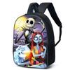 Christmas Eve Horror Thenightmarebeforechristmas Primary And Secondary School School Bags Men'S And Women'S Backpacks