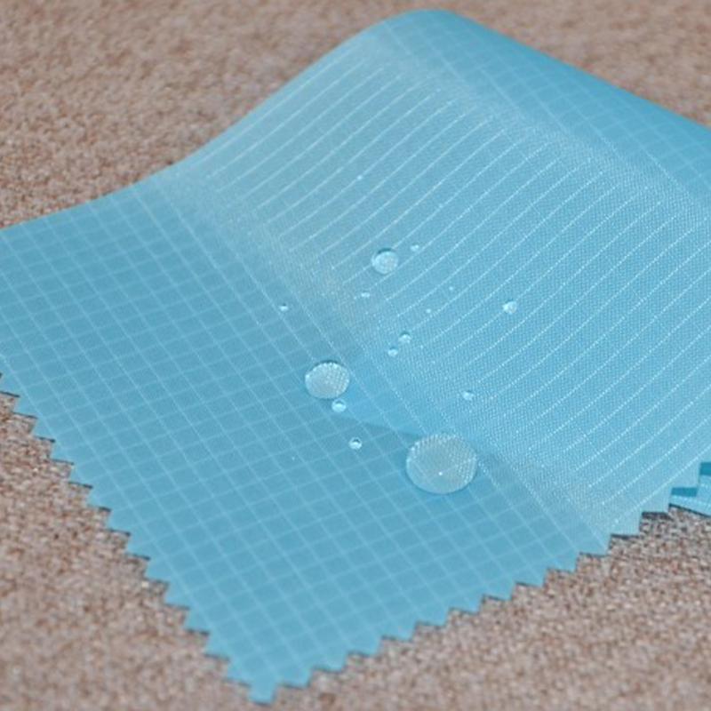 2/4/6M 210T Polyester Taffeta Fabric Ripstop Lightweight Waterproof PU Coated Fabric For Diy Tent Canopy Camp Umbrella Tent Bag