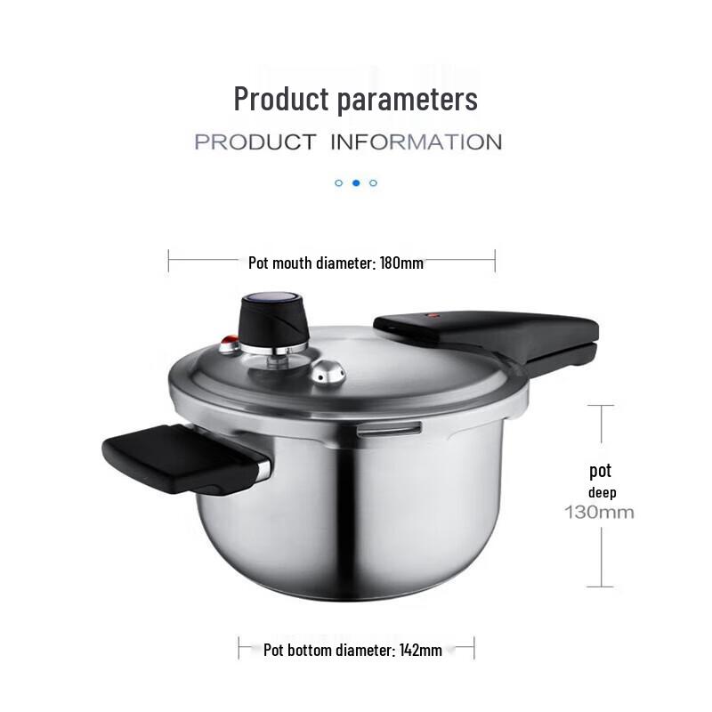 ASD Straight Aluminum Pressure Cooker