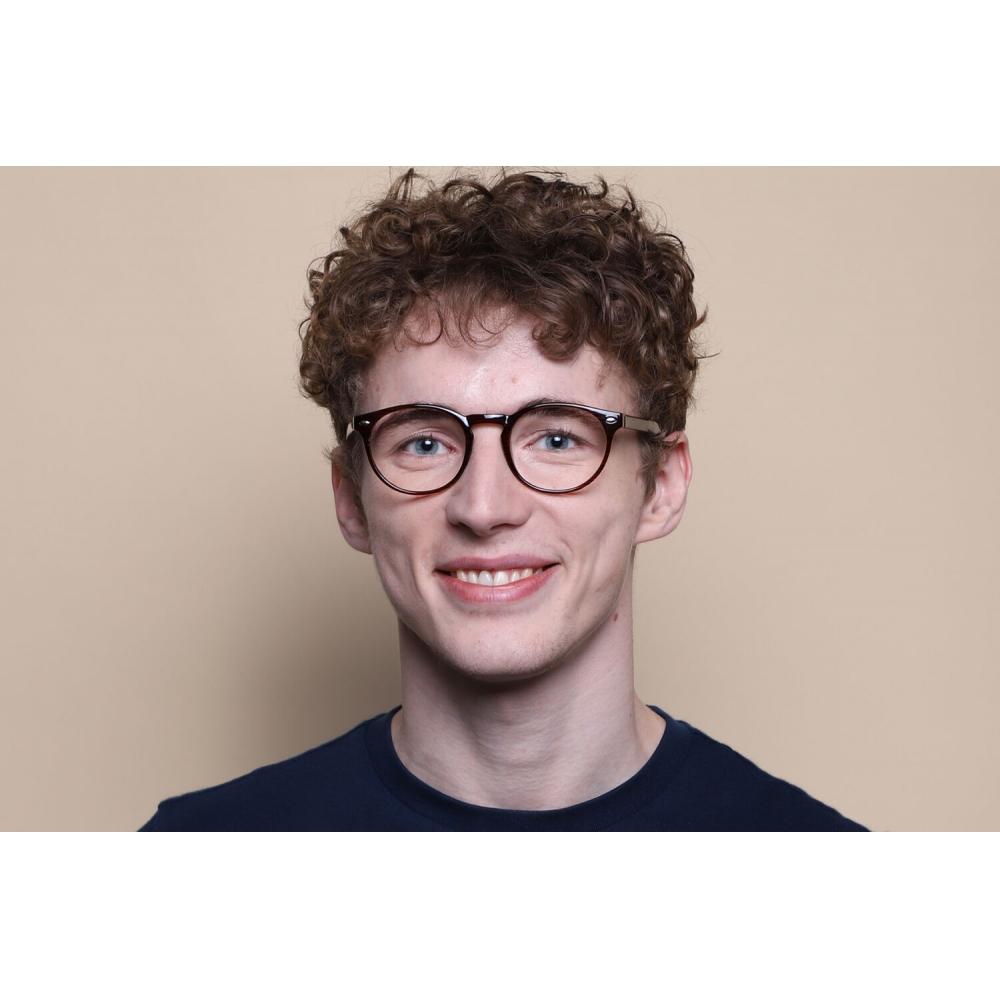 Full Rim Oval Brown Smartbuy Collection Louise Cp148e Fashion Unisex Eyeglasses