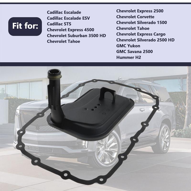 Automatic Transmission Fluid Filter Kit 24236933 For Chevy CTS Savana 6L80 6L90