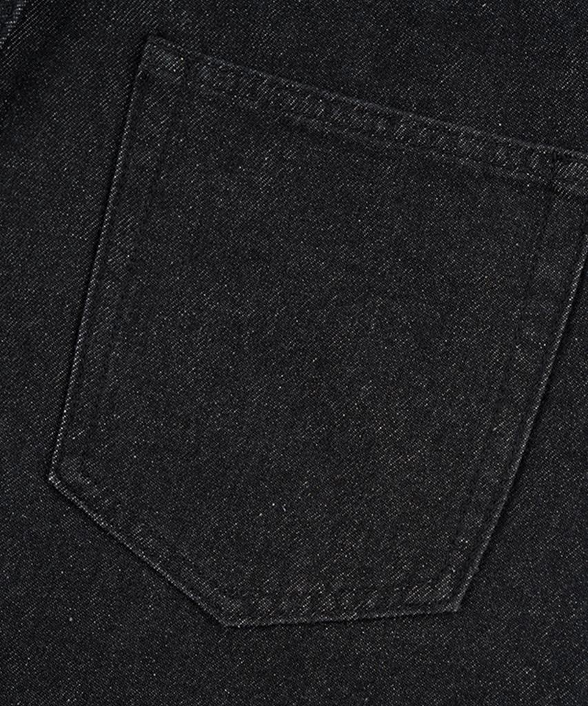 Descheuis Everyday Bio-Washed Relaxed Denim Pants Black Indigo