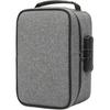 Smell Proof Bag, Odor Eliminator Travel Storage Case, Lock Box Bag with Combination Lock, Grey