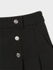 Pireti Elite Variation Pleated Culottes W_Black