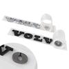 Car Abs 3D Letter Stickers Volvo Trunk Logo Stickers Volvo XC60 Xc90 V40 V60 S60 V50 V90 S80 C40 XC40 V70 XC70 C30 C70 Rdesign