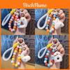 Cute Letter Duck Keychain Soft Silicone Car Keyring For Gifts And Party Favors