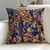 classic painter Jackson Pollock Cushion Cover Soft & Easy-Wash Pillow Case – Versatile for Couch, Bed, Travel and Office