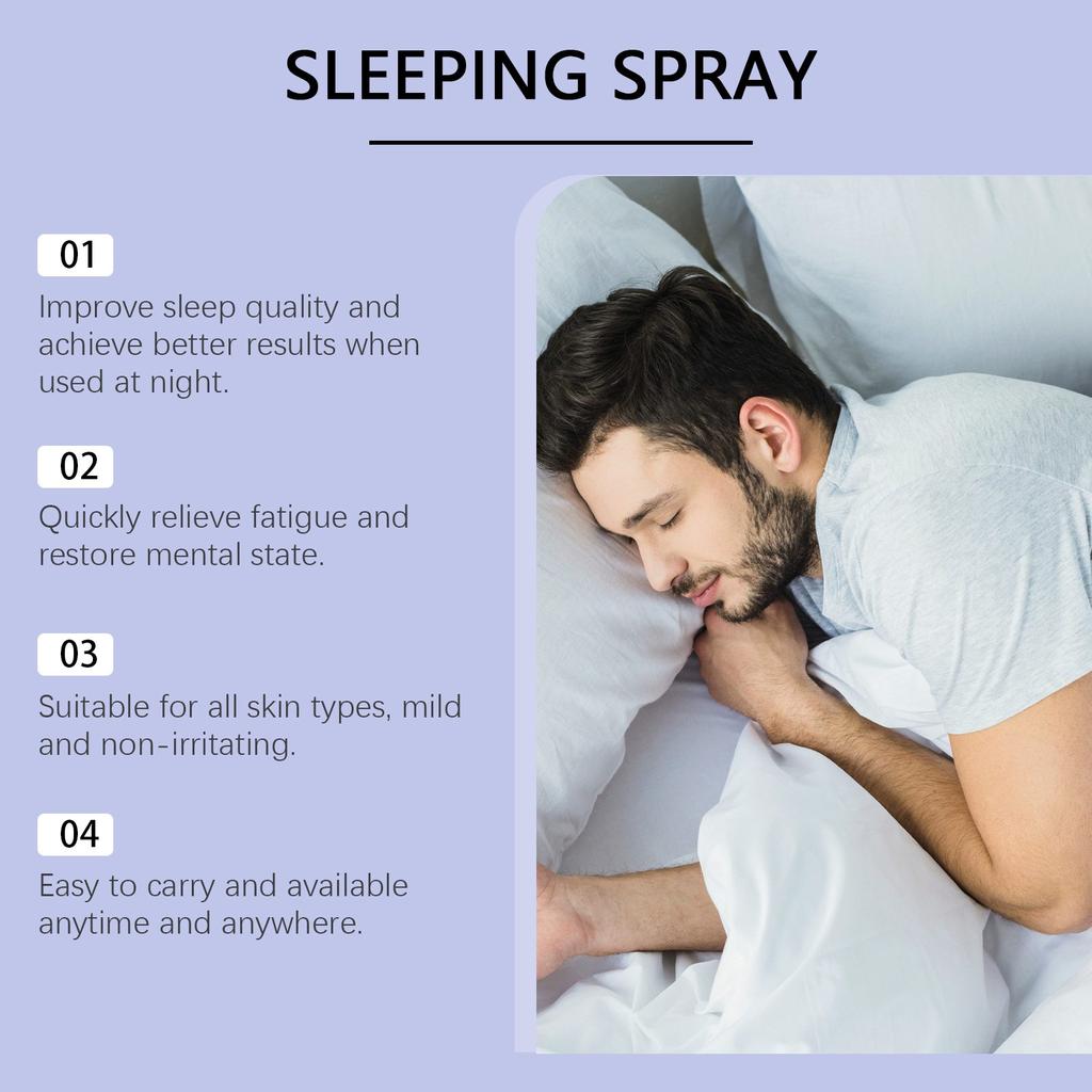 Lavender Pillow Spray - Aromatherapy Sleep Pillow MistNatural Lavender Serum Oil Linen And Room Spray To Improve Your Sleep100ml
