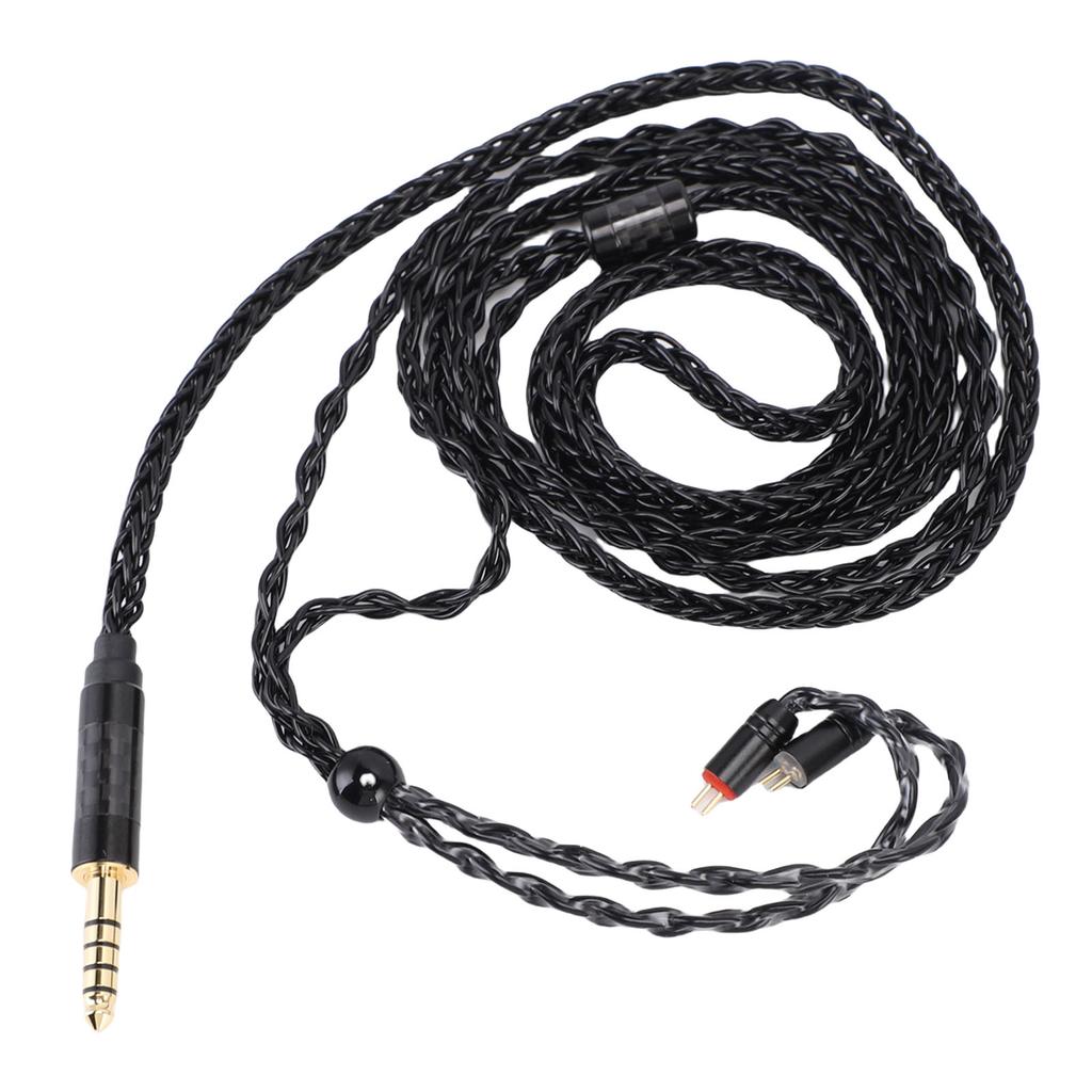 Cable Fit for KZ ZST AS10 ZSR Earphone 4.4mm Balanced Male To 2 Pin 0.78mm 16 Core Silver Plated OFC