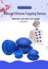 Enhanced Silicone Gourd Cupping Device for Deep Tissue Massage and Moisture Absorption