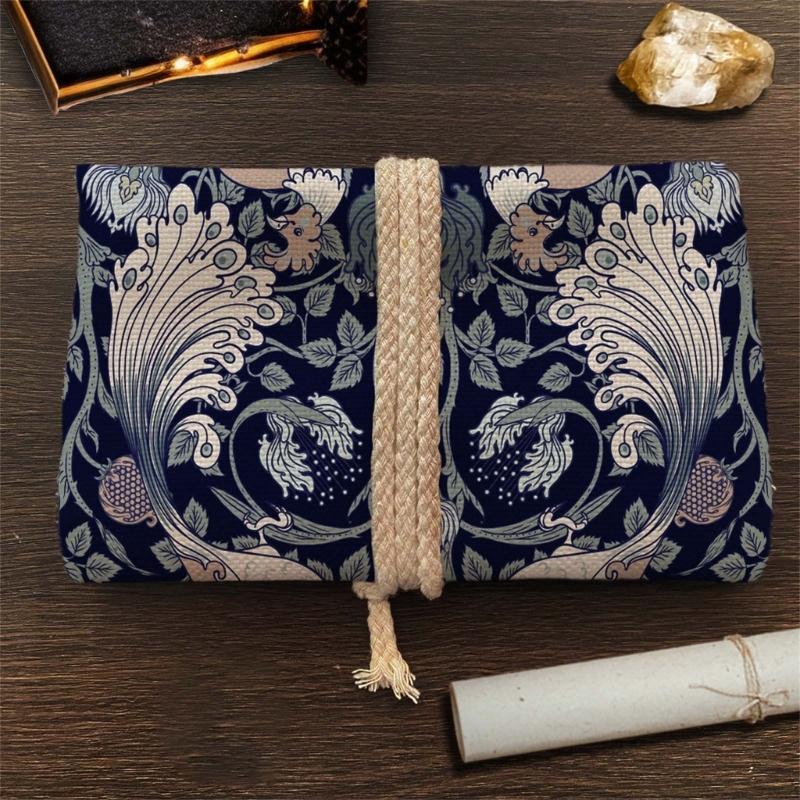 Rolls Up Tarots Bag Game Card Storage Pouches Table Divinations Card Organizers Game Card Bag Foldable Card Sleeve
