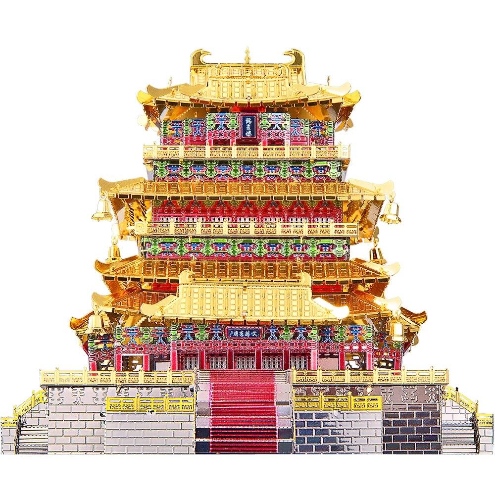 

Piececool 3D металлические пазлы GUANQUE TOWER Строительные наборы Модельные наборы DIY для взрослых подростков Логические Лучшие подарки