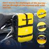 ARMOURAIN Wasserdichte Motorrad-Sitzbanktasche, 15L - Motorrad-Seitentasche, Dry Bag, Werkzeugtasche, Schutzbügeltasche (PVC Gelb, 15L)