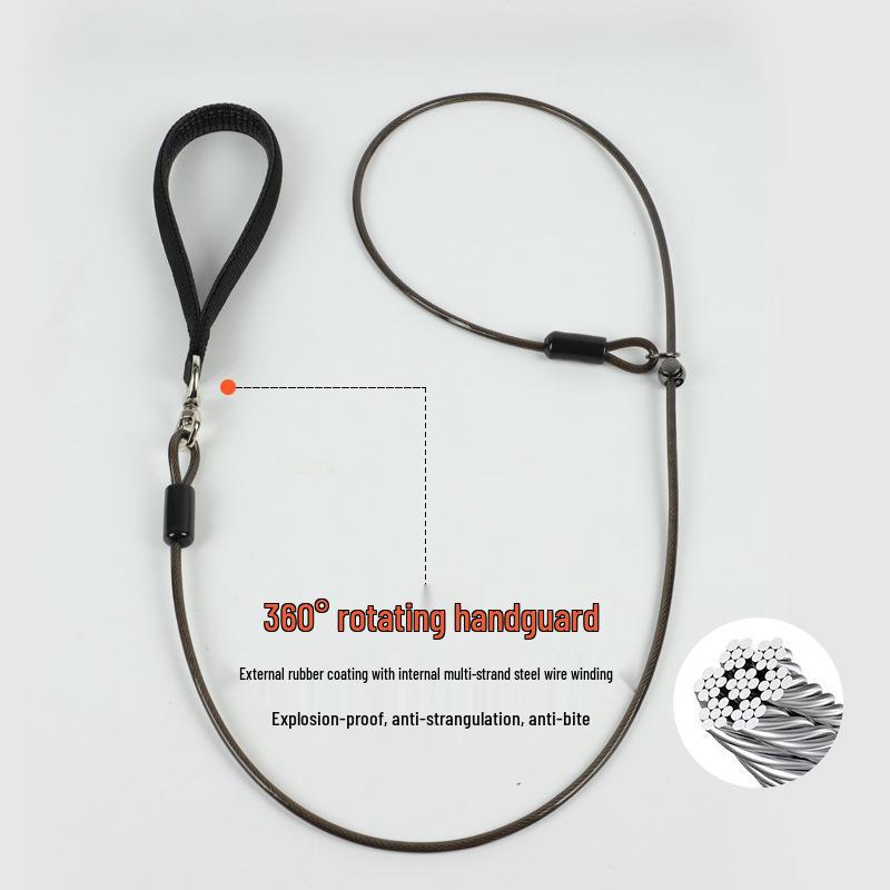 

Взрывозащищенная соревновательная дрессировочная цепь для собак малых, средних и крупных пород 5mm Thick * 120cm Long