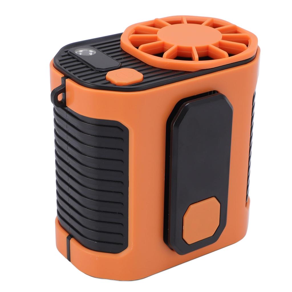 Clip Belt Fan Strong Wind 1000mAh Battery USB Charging Lightweight Portable Waist Fan for Working
