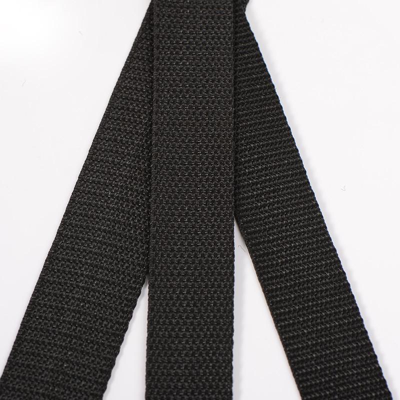 Black Pearl Texture 900D PP Webbing for Straps – Clothing, Luggage, Backpack, Bundling