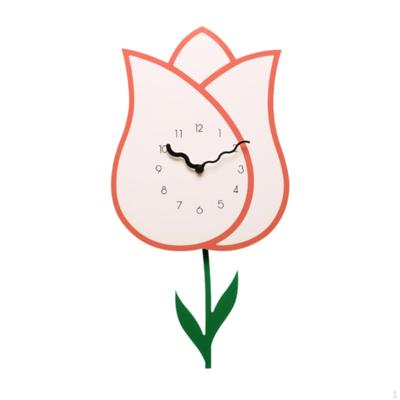 Bedroom Clock Rustic Household Wall Decorative Silent for Living Room Kitchen Decor