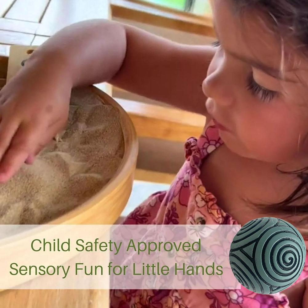 Set of Textured Resin Balls with Coral Pattern: Minimalist Decor for Living Room, Hallway and Coffee Table