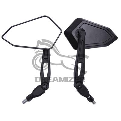 Motorcycle Rearview Mirror for Spiegel Honda Yamaha Kawasaki Suzuki Maverick Booster Scooter M10 Side Rear View Enduro