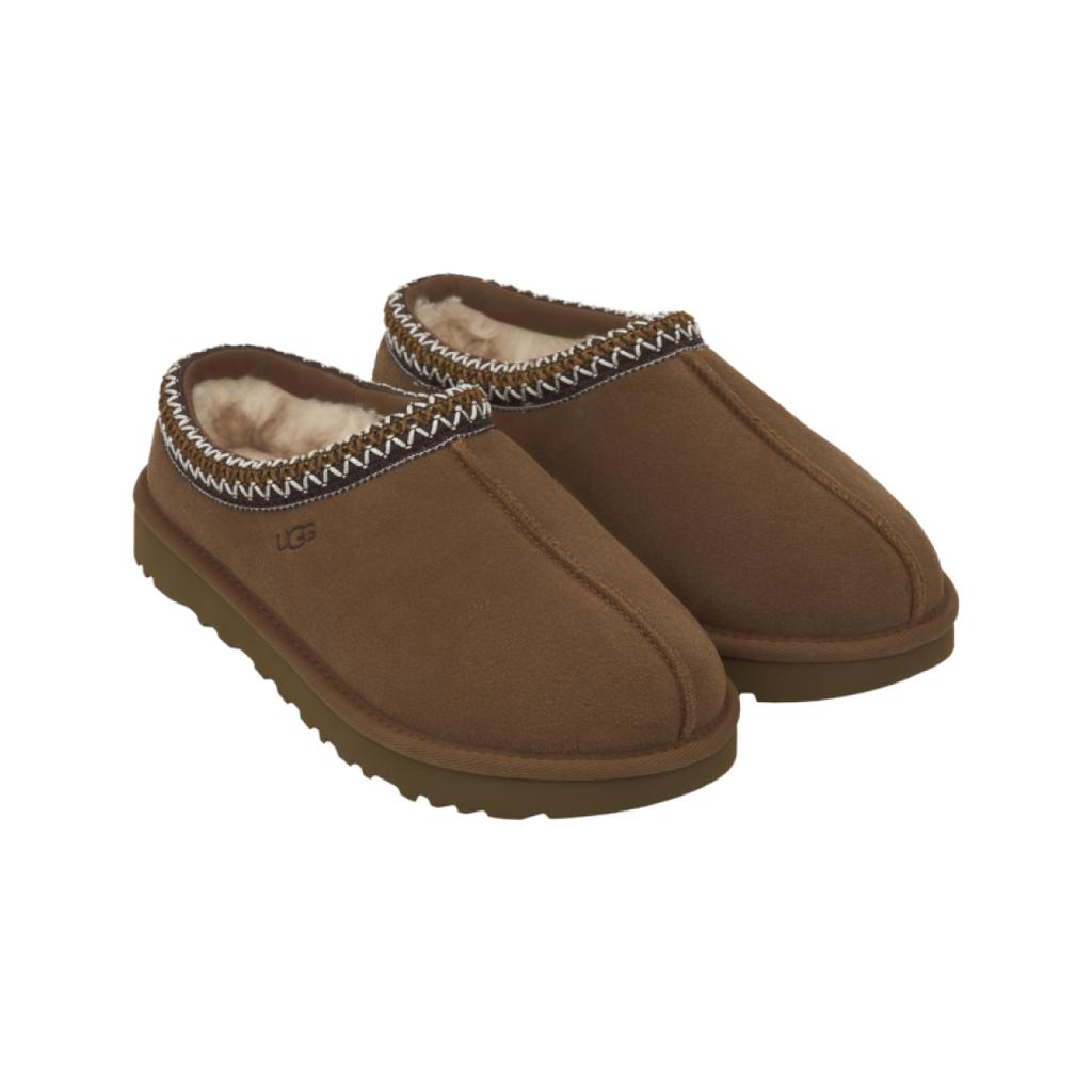 UGG Kapcie Tasman Kasztanowe Damskie Trampki Brązowe 5955-CHE