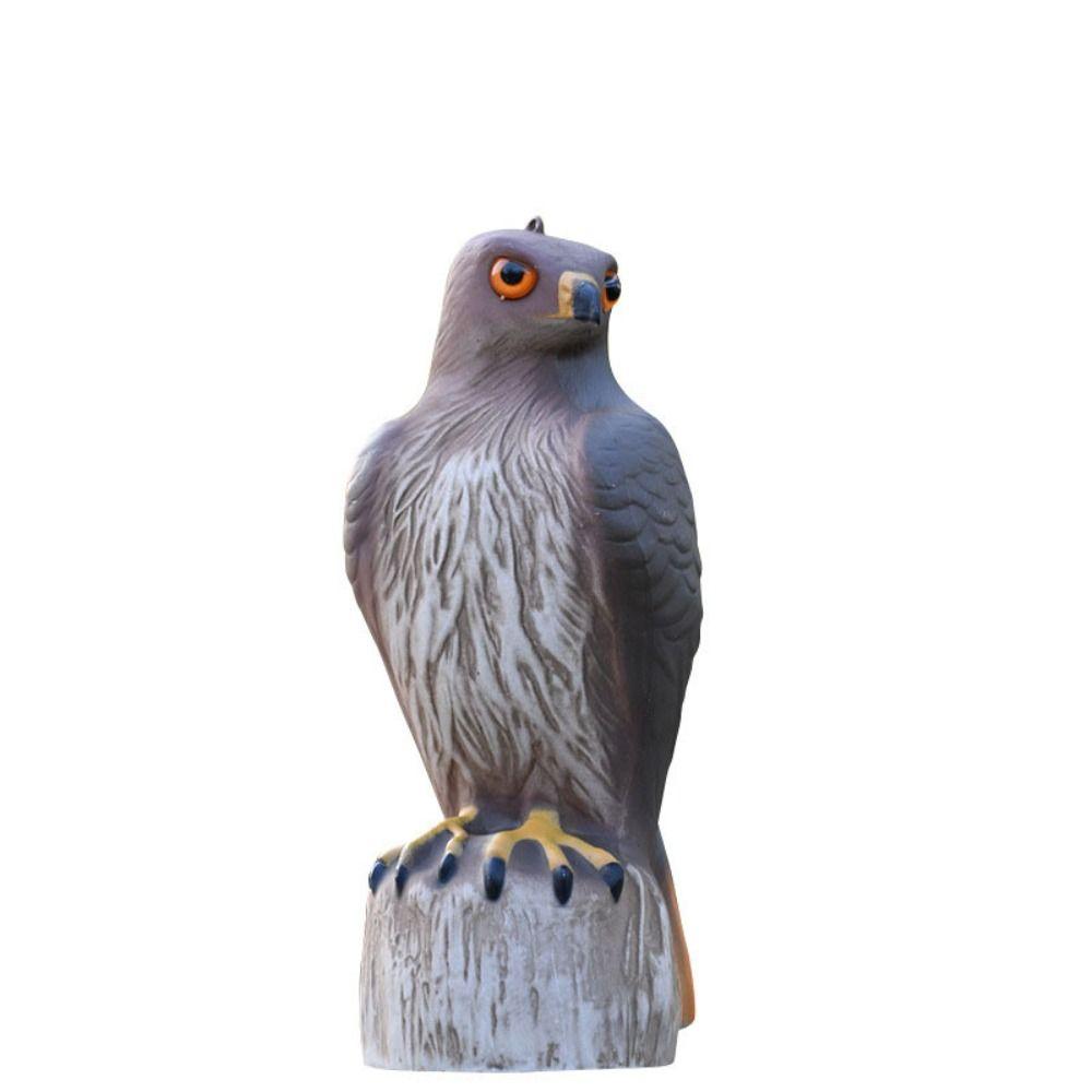 

Scare Birds Away Eagle Decoy Plastic Pest Control Simulated Bird Deterrent Outdoor Patio Yard
