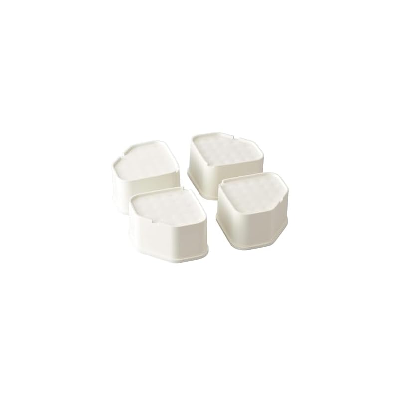 Inaba Denko (INABA DENKO) Washing Machine Vibration Damping Raising Stand "Funbaru Man" OP-SG600 White