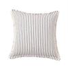 New Polycotton Striped Edge Pillowcase Geometric Striped Pillowcase Without Core Multiple Sizes