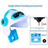 Compact Waterproof Phone Holder with Sunshade for Motorcycle, Scooter & Bicycle Riders.