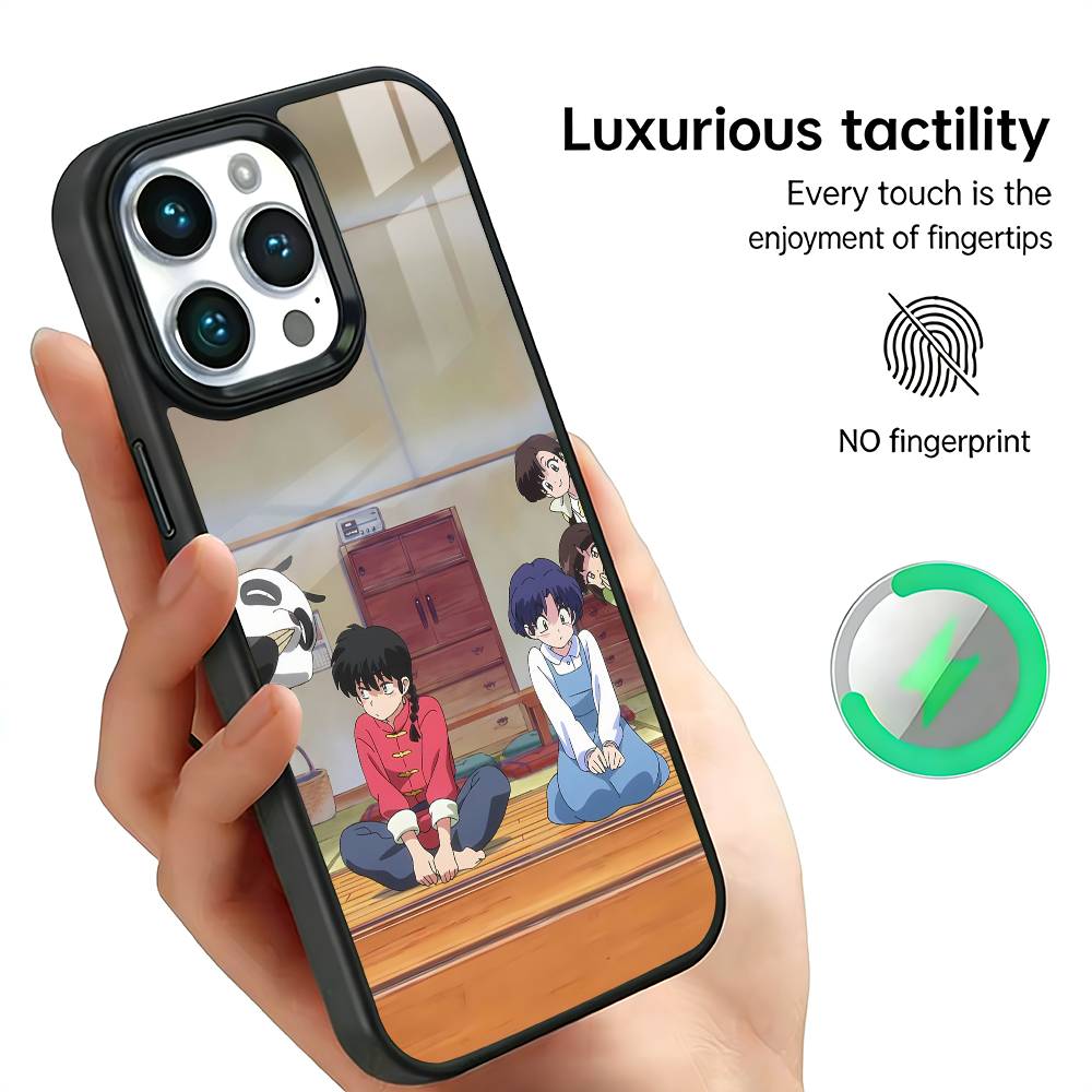 R-Ranma1 2 Phone Case For iPhone17,16,15,14,13,12,11 Plus,Pro Max, New Magnetic Wireless Charging