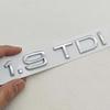 3D Car Letters Logo 1.9 TDI 2.0 TDI 2.8 TDI Badge Rear Trunk Sticker Decals Fit for S A3 A4 A5 A6 Q2 Q3 Q5 Auto Accessories